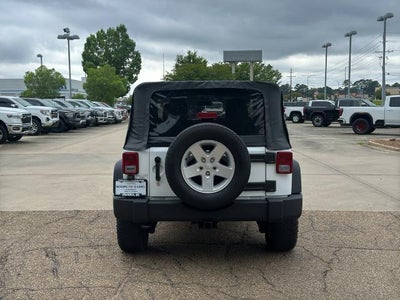 2013 Jeep Wrangler 4WD 2dr Sport