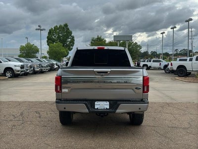 2020 Ford F-150 Platinum 4WD SuperCrew 5.5' Box